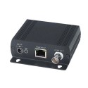 Aktywny ekstender IP dla przewodu koncentrycznego z wbudowanym wyjściem analogowego sygnału video, IP02E